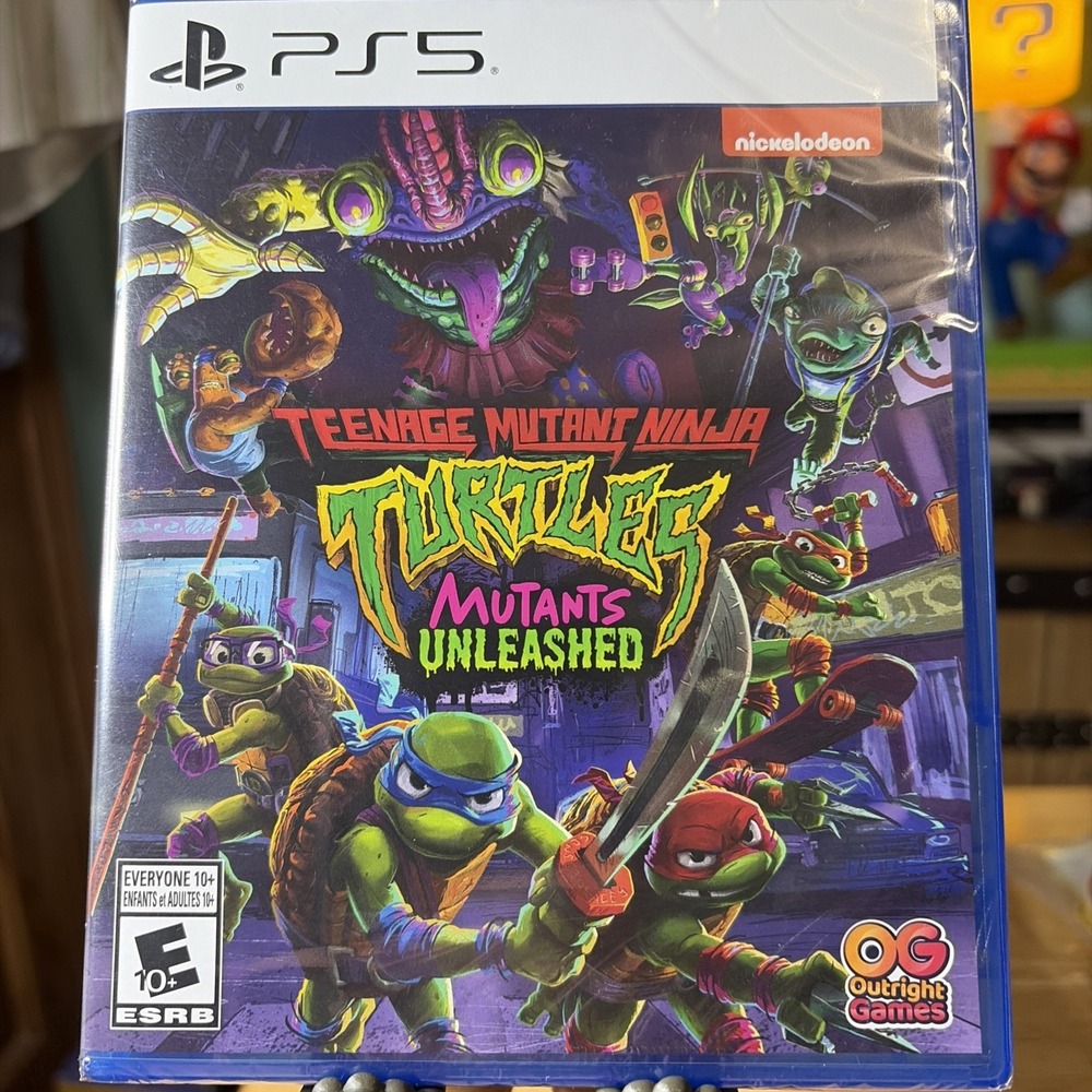 TMNT Mutants Unleashed - Sony PlayStation 5 - NEW‎ & SEALED -